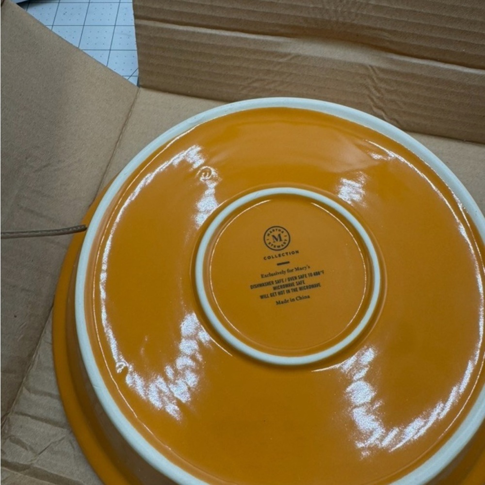 Martha Stewart Pumpkin Pie Keep Baking Dish - Picture 7 of 9
